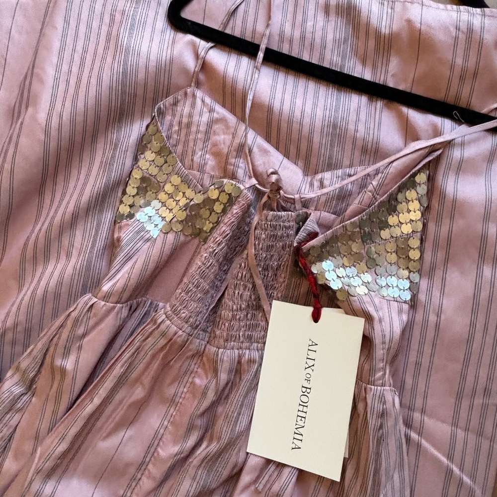 Alix Of Bohemia Pink‎ and Coin Maxi Dress - Picture 5 of 7